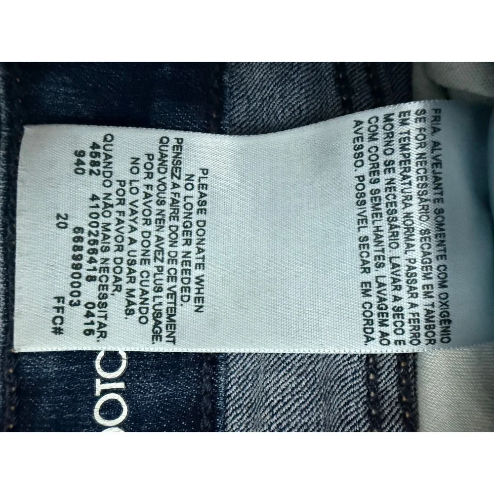 Denizen Levi's Modern Bootcut Jeans Womens 4M Dark Wash Stretch Denim 4100256418 - Picture 5 of 7